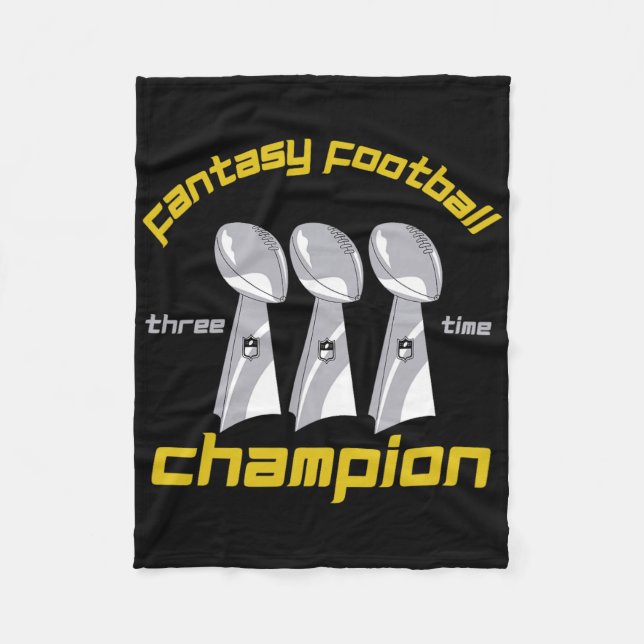 Manta Polar Fun Three Time Fantasy Football League Champion Tr (Anverso)