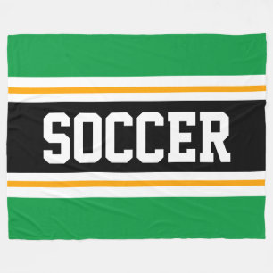 Manta Polar Fun Wide Bright Green Black SOCCER Carreras