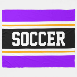 Manta Polar Fun Wide Bright Purple Black SOCCER Carreras