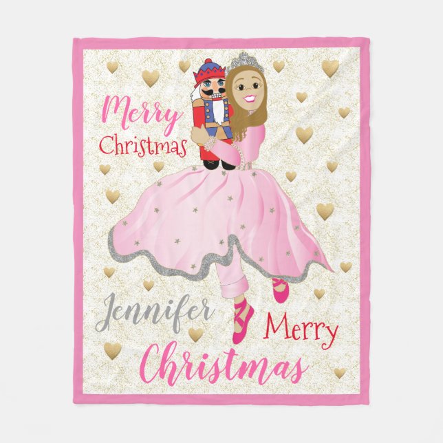 Manta Polar Funcionador Lt Brwn Hair Fleece Blanc/Medium (Anverso)