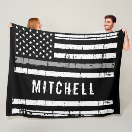 Manta Polar Funcionario correccional personalizado de línea gr