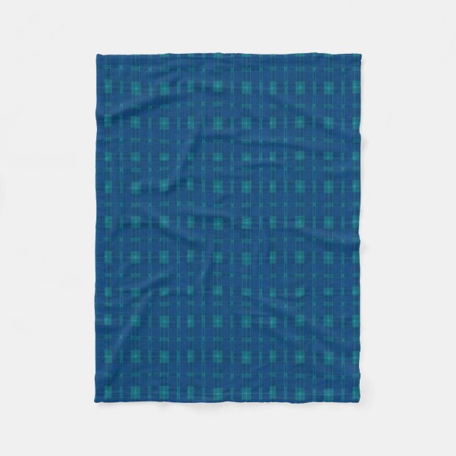 Manta Polar Funda azul de flete de plástico (Anverso)