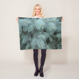 Manta Polar Funda azul de paja