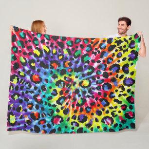 Manta Polar Funda cosmic Rainbow 60x80