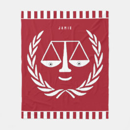 Manta Polar Funda de abogados personalizada