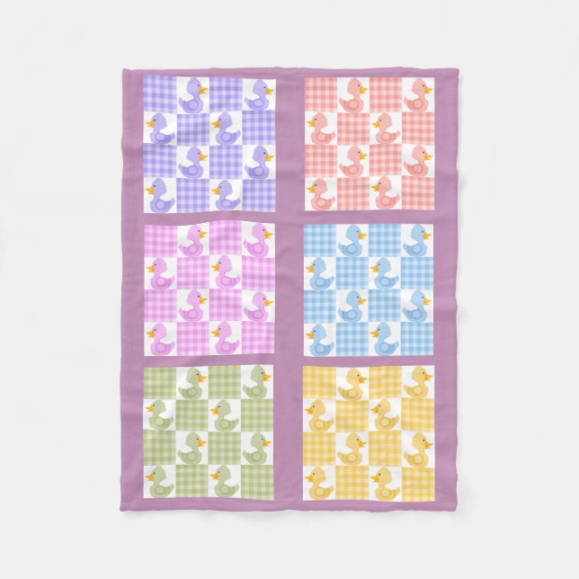 Manta Polar Funda de diseño de hebilla multicolor (Anverso)