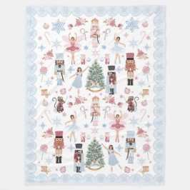 Manta Polar Funda de dulces de Nutcracker