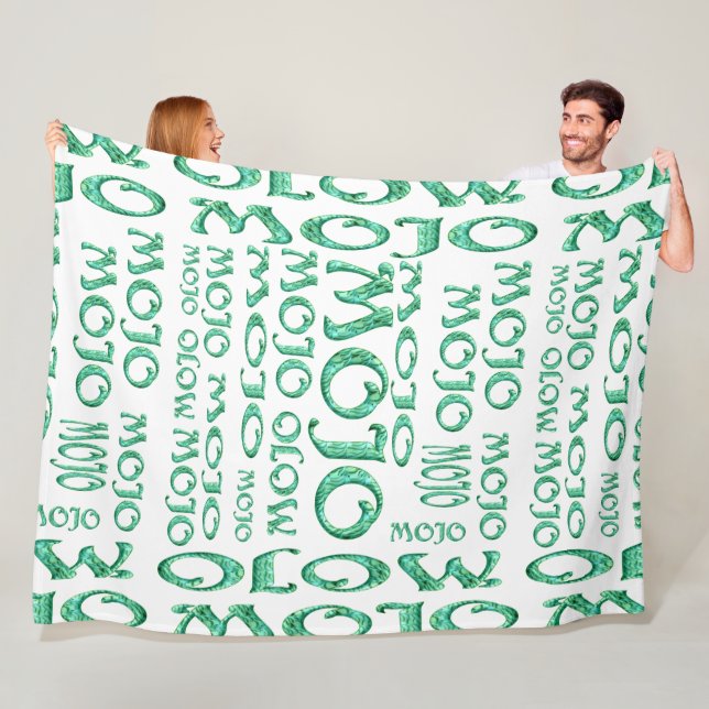 Manta Polar Funda de faja blanca mojo (In situ)