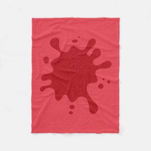 Manta Polar Funda de goteo de Personalizable rojo de tomate