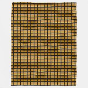Manta Polar Funda de grifo de bloques de oro