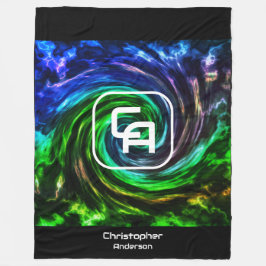 Manta Polar Funda de la fleta de humos múltiples colores