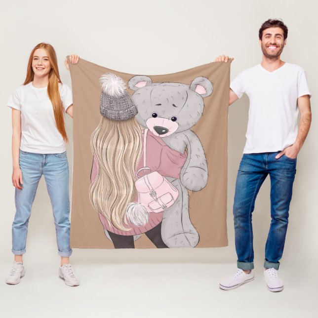 Manta Polar Funda de la flota, 50"x60" (In situ)