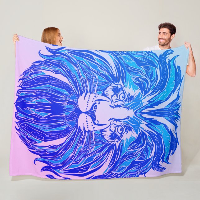 Manta Polar Funda de la flota, 60"x80" (In situ)