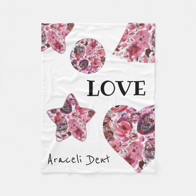 Manta Polar Funda de la flota, 76,2 cm x 101,6 cm Rojo (Anverso)