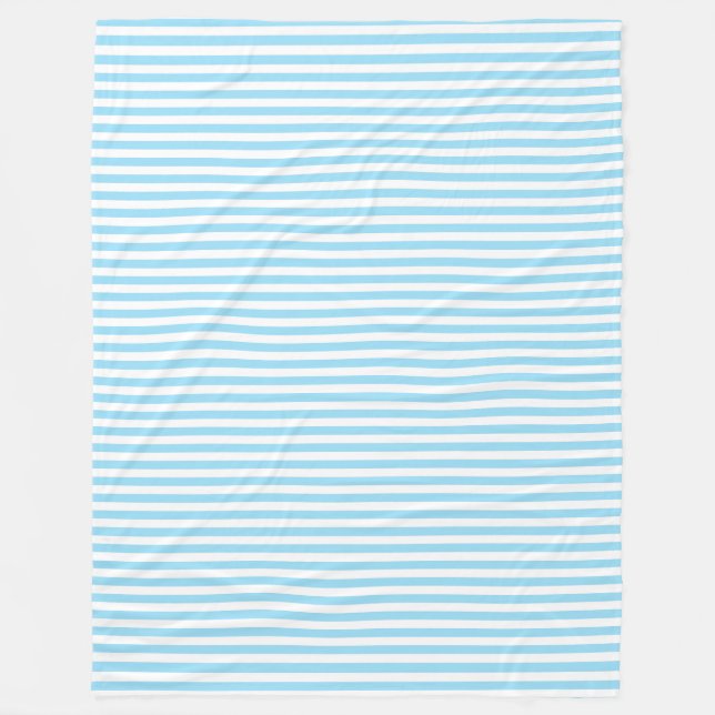 Manta Polar Funda de la flota Clearwater Stripe capri azul (Anverso)