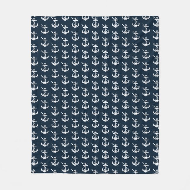 Manta Polar Funda de la flota del patrón de anclaje (media) (Anverso)