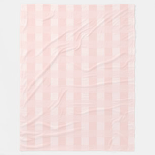 Manta Polar Funda de la flota del patrón de plaid de Gingham r