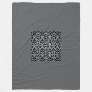 Manta Polar Funda de la moda gris, grande