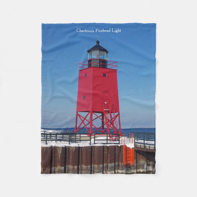 Manta Polar Funda de lana Charlevoix Pierhead (Anverso)
