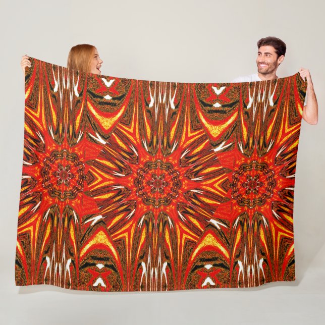 Manta Polar Funda de Lotus 4 reflejada (In situ)