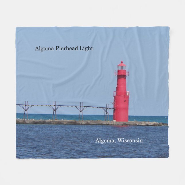 Manta Polar Funda de luz Algoma Pierhead (Frente (Horizontal))