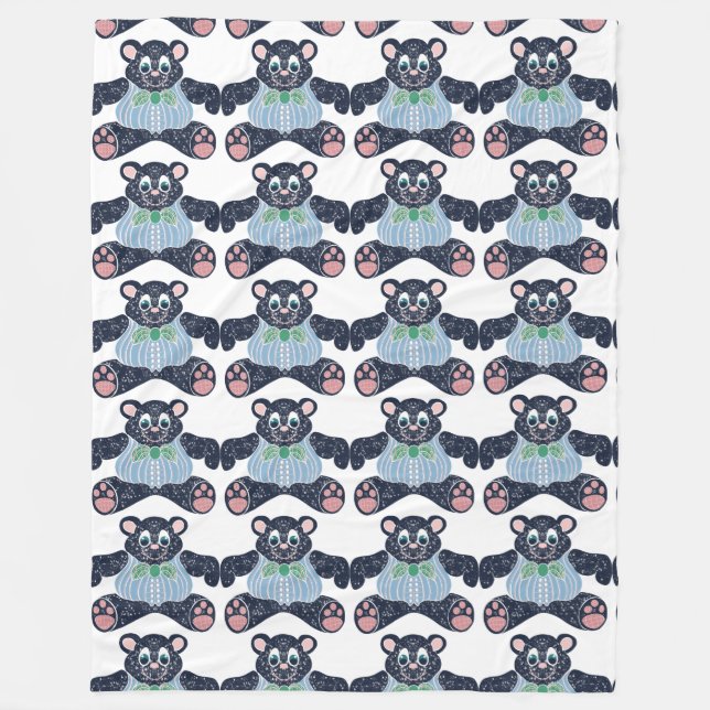 Manta Polar Funda de oso (Anverso)