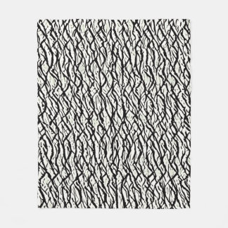 Manta Polar Funda de patrón a rayas