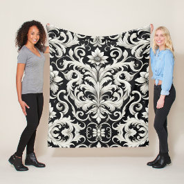 Manta Polar Funda estética de pulpa floral