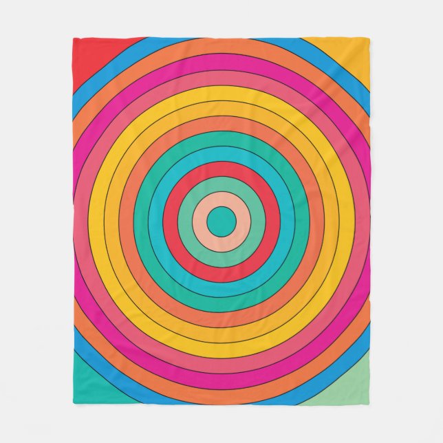 Manta Polar Funda hipnotizada (media) (Anverso)