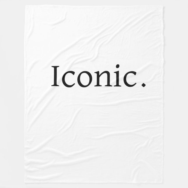 Manta Polar Funda icónica (Anverso)