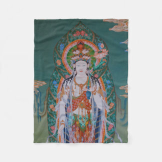 Manta Polar Funda japonesa Avalokiteshvara Fleece