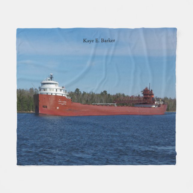 Manta Polar Funda Kaye E. Barker (Frente (Horizontal))