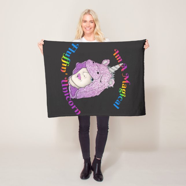 Manta Polar Funda mágica para unicornio, pequeña (In situ)