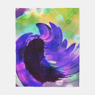 Manta Polar Funda morada giratoria giratoria