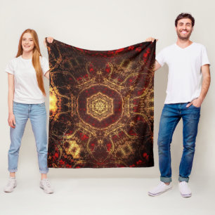 Manta Polar Funda Oriental Rug Fleece