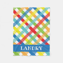 Manta Polar Funda personalizada de la cruz de crisis primaria