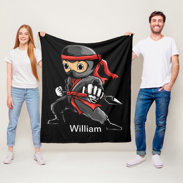 Manta Polar Funda personalizada Ninja Fleece (In situ)