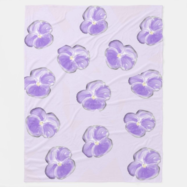 Manta Polar Funda Purple Fleece (Anverso)