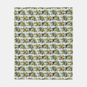 Manta Polar Funda tropical de lana (azul claro)