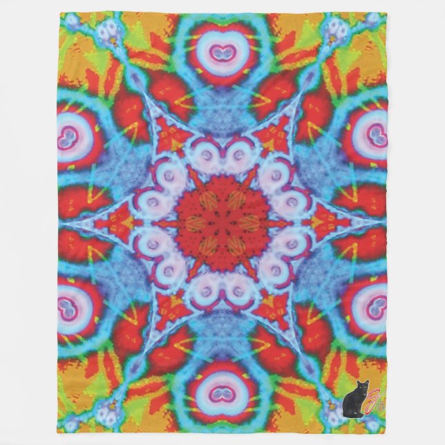 Manta Polar Funda Ultra Kaleidoscope (Anverso)