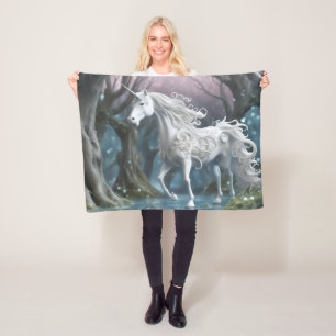 Manta Polar Funda unicornio, 30 "x40"