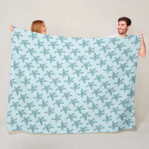 Manta Polar Funda verde azulada de Starfish Fleece