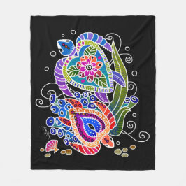 Manta Polar Fundas BINDI SEATURTLES Fleece en 3 tamaños