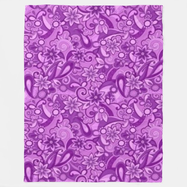 Manta Polar Funky Purple Pucci (Anverso)