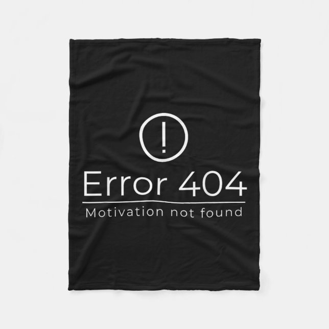 Manta Polar Funny 404 Error Motivation Not Found Programmer Vi (Anverso)