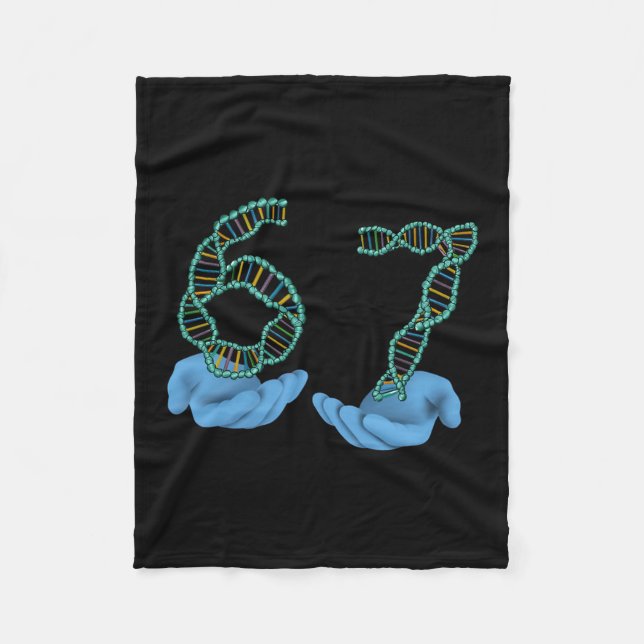 Manta Polar Funny 67 Number Meme Dna Replication Molecular Sci (Anverso)