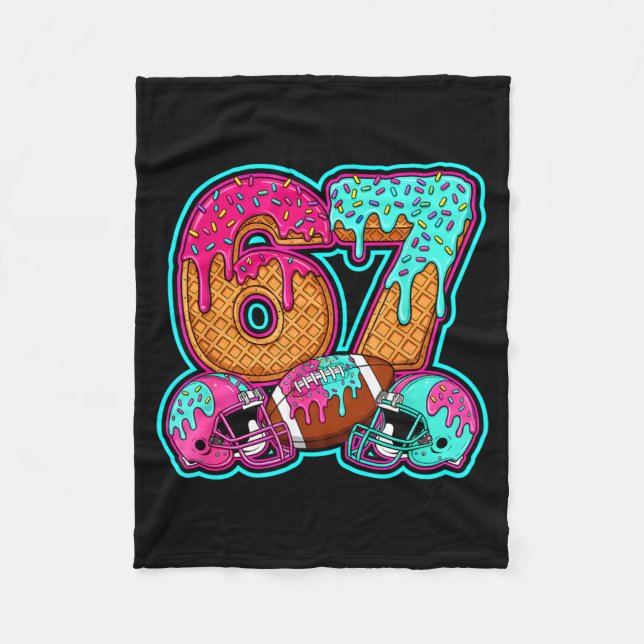 Manta Polar Funny 67 Six Seven Meme American Football Number # (Anverso)