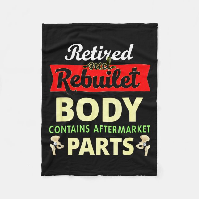 Manta Polar Funny After Hip Surgery Recovery Bionic Hip Replac (Anverso)