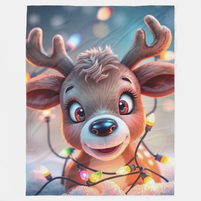 Manta Polar Funny animal art – perfect gift for animal lovers  (Anverso)