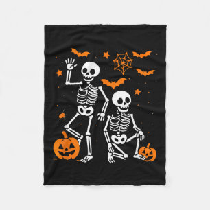 Manta Polar Funny Anti Trump Halloween Skeleton